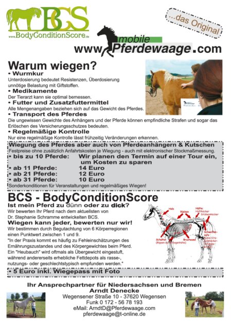 Perdewaage Plakat